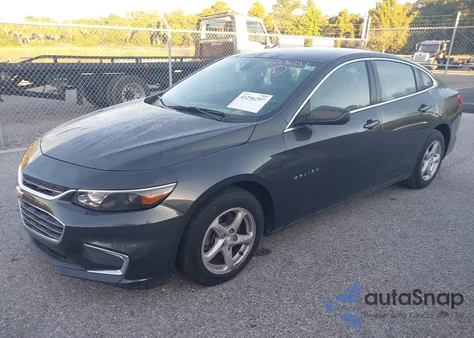 2017 Chevrolet Malibu Ls из США, поврежденный, VIN 1G1ZB5STXHF139396